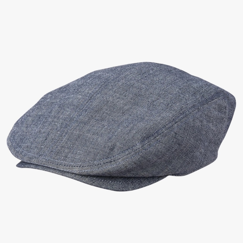 Little Boy's Drivers Cap/News Boy Cap Gray Size 4t-5t